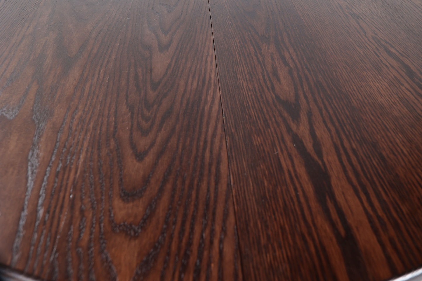 Flamed Oak Pedestal Dining Table (Expandable)