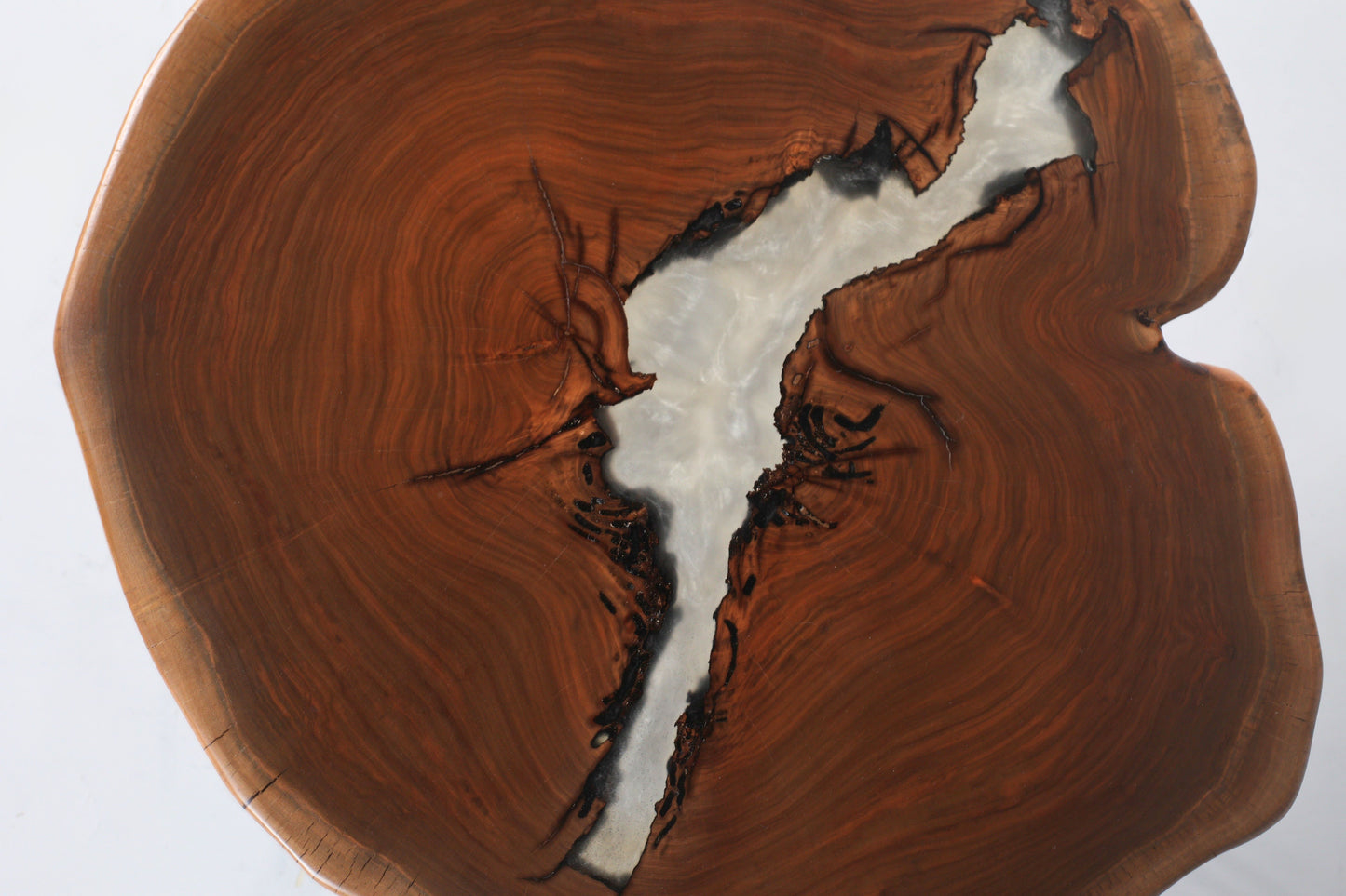 Walnut Coffee Table with Epoxy River
