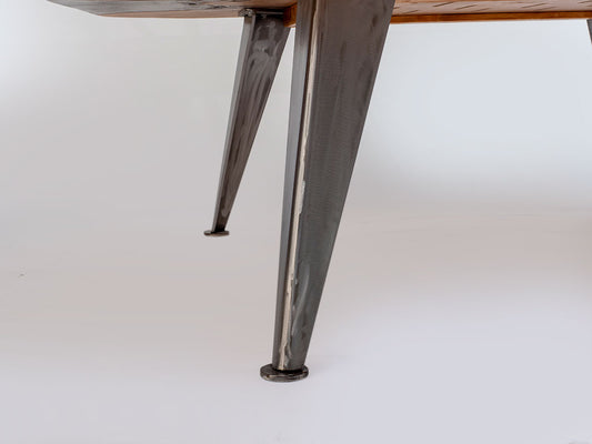 Silver Maple LED Table