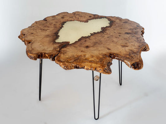 Spalted Norway Maple Crosscut Table
