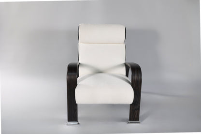 1905 Lounge Chair with Headrest - White