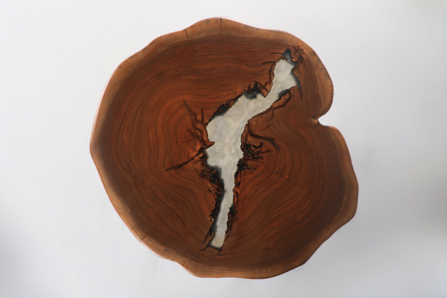 Walnut Coffee Table with Epoxy River