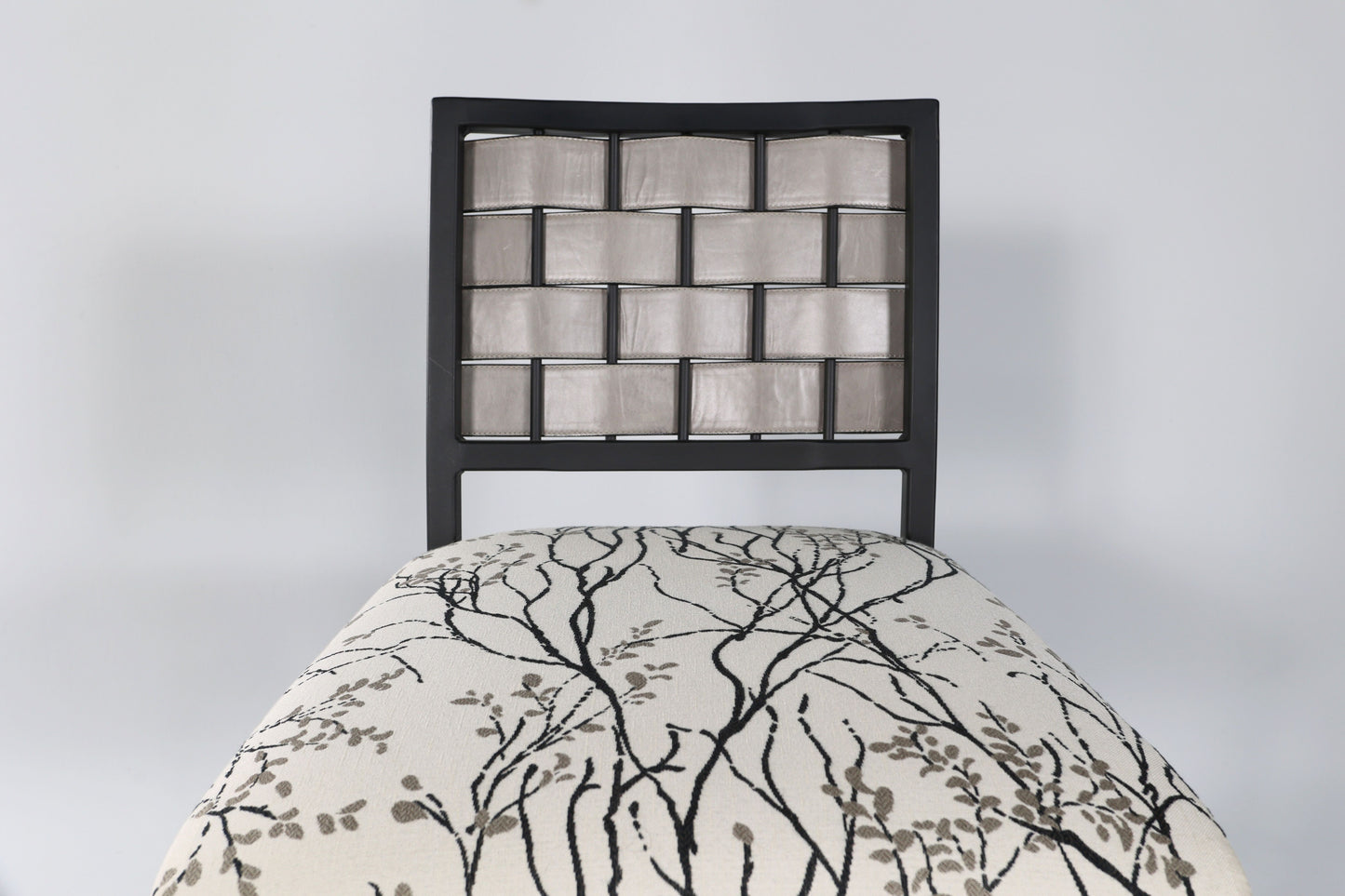 4101 Leather Strap Steel Chair