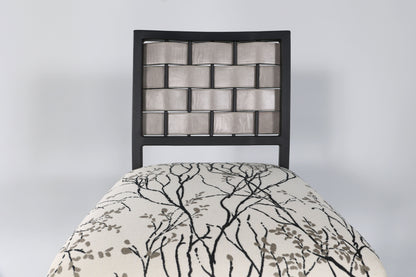 4101 Leather Strap Steel Chair